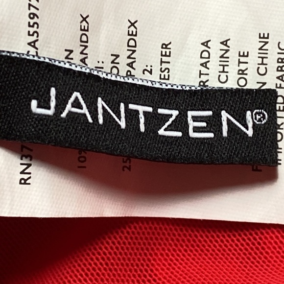 Two Piece Tankini Bathing Suit Jantzen Top & SeaFolly Australia Bottoms Size 10 - Picture 9 of 17